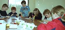 picture of one of the Children's church groups.